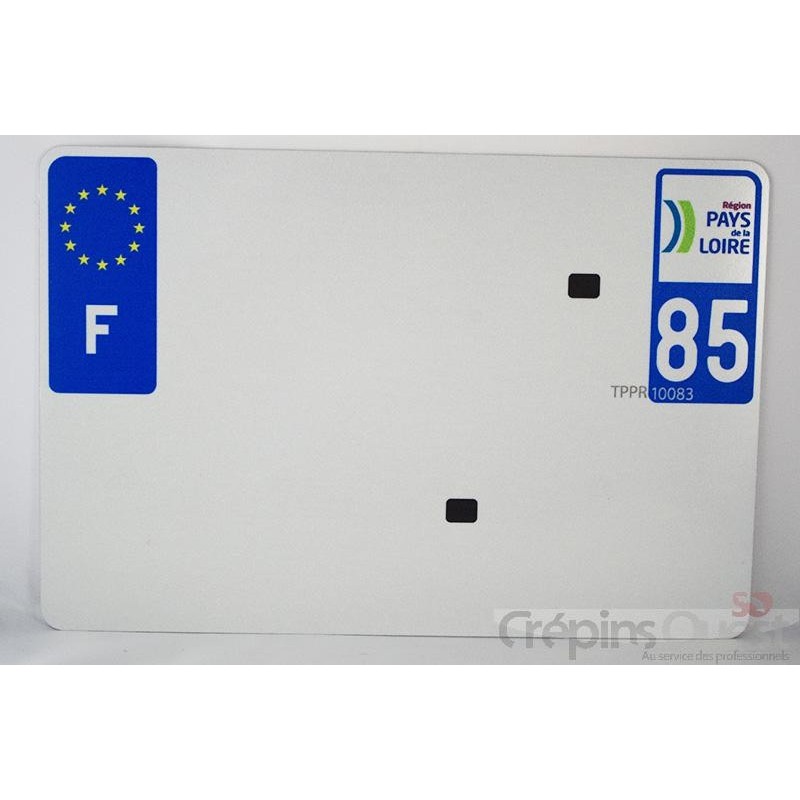 "PL.IMMAT. 30 X 20 D.A. + ""F"" + Dpt"