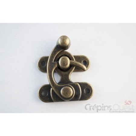 FERMOIR CROCHET D/1184 20 BRONZE