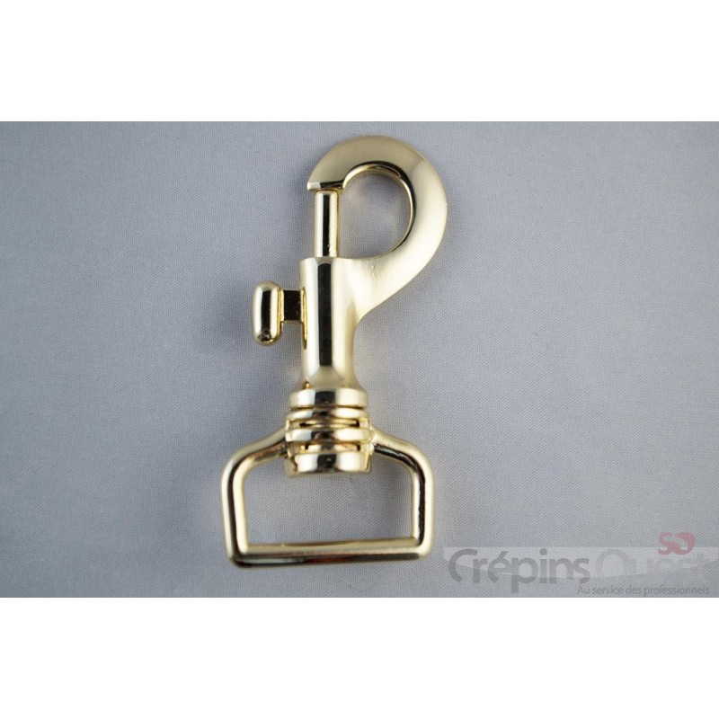 MOUSQUETON GM 25mm 05923 Doré