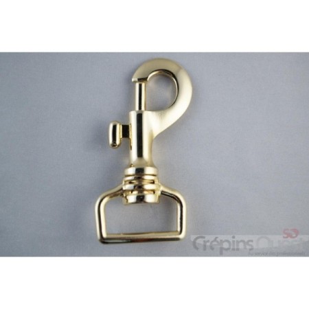 MOUSQUETON GM 25mm 05923 Doré