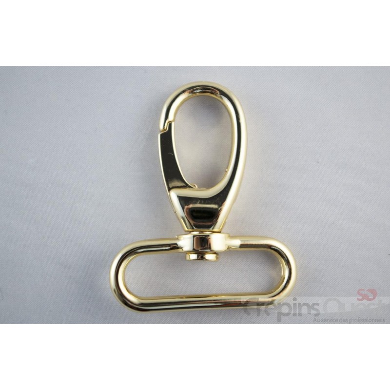 MOUSQUETON 30MM D337 DORE