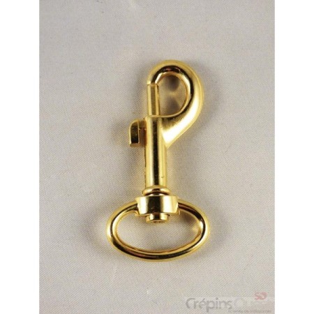 MOUSQUETON PM 20mm M440 Doré