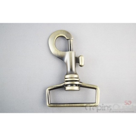 MOUSQUETON RECT. REF 501 40 mm Bronze