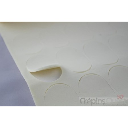 MOUSSE ADHESIVE P.F LE ROULEAU DE 50 PAIRES