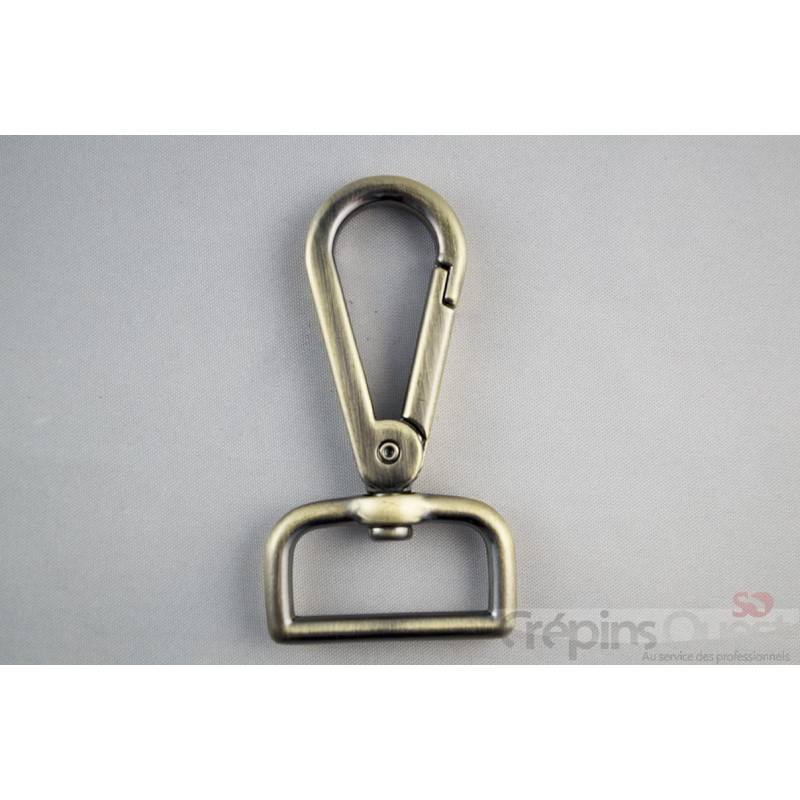 MOUSQUETON 20MM D0419 BRONZE