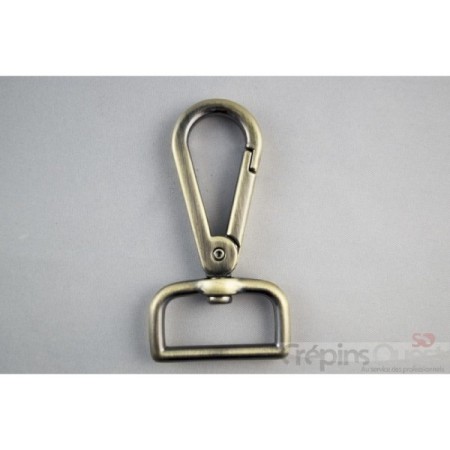 MOUSQUETON 25MM D0419 BRONZE