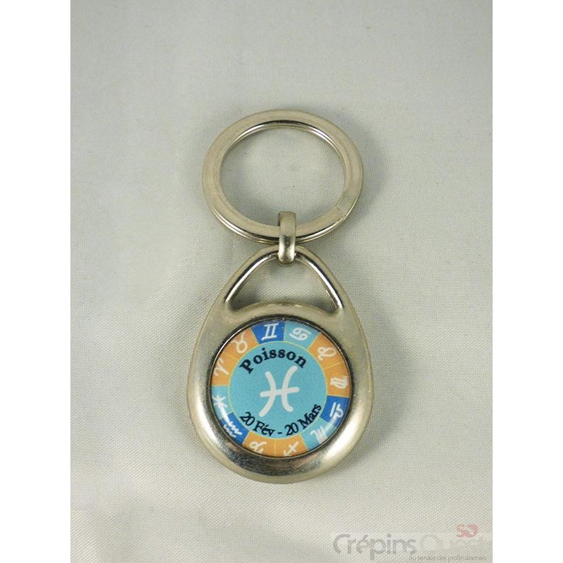 PORTE CLES 2 FONCTIONS ZODIAQUE