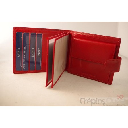 PORTE DOLLARS CUIR R6754A