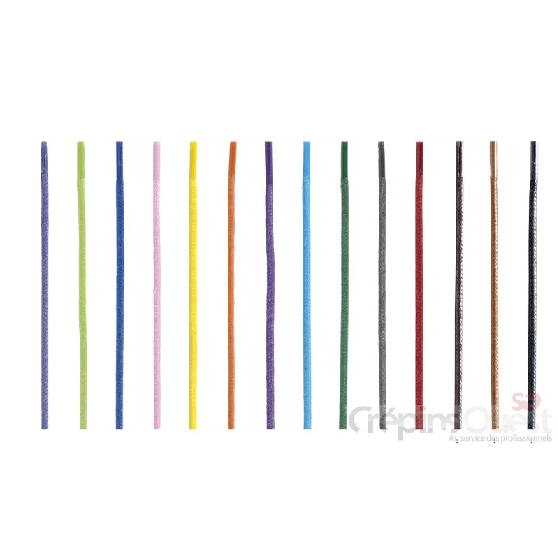 SAPHIR LACET ROND FIN CIRE 31 75cm Bte de 6p