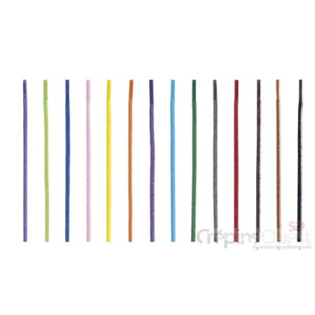 SAPHIR LACET ROND FIN CIRE 31 75cm Bte de 6p