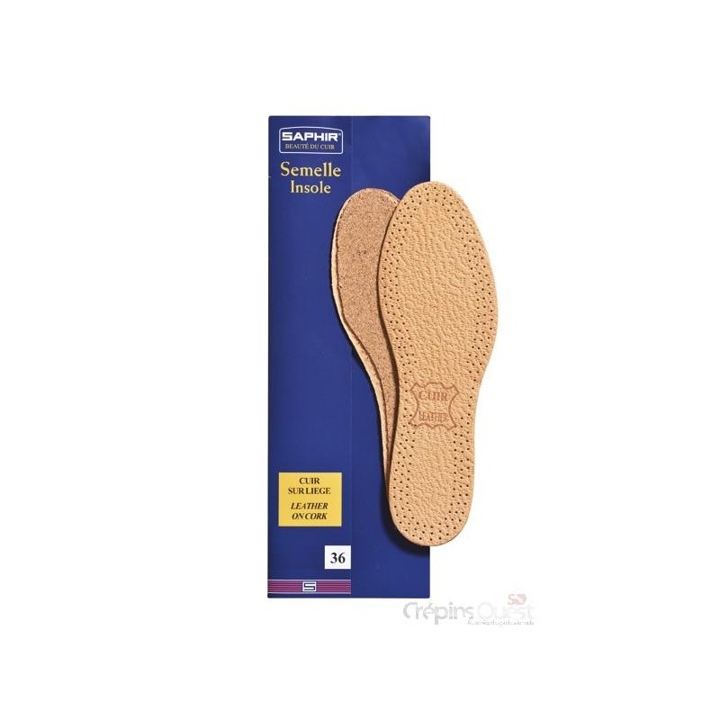 SAPHIR SEMELLE CUIR / LIEGE 2021 36/46