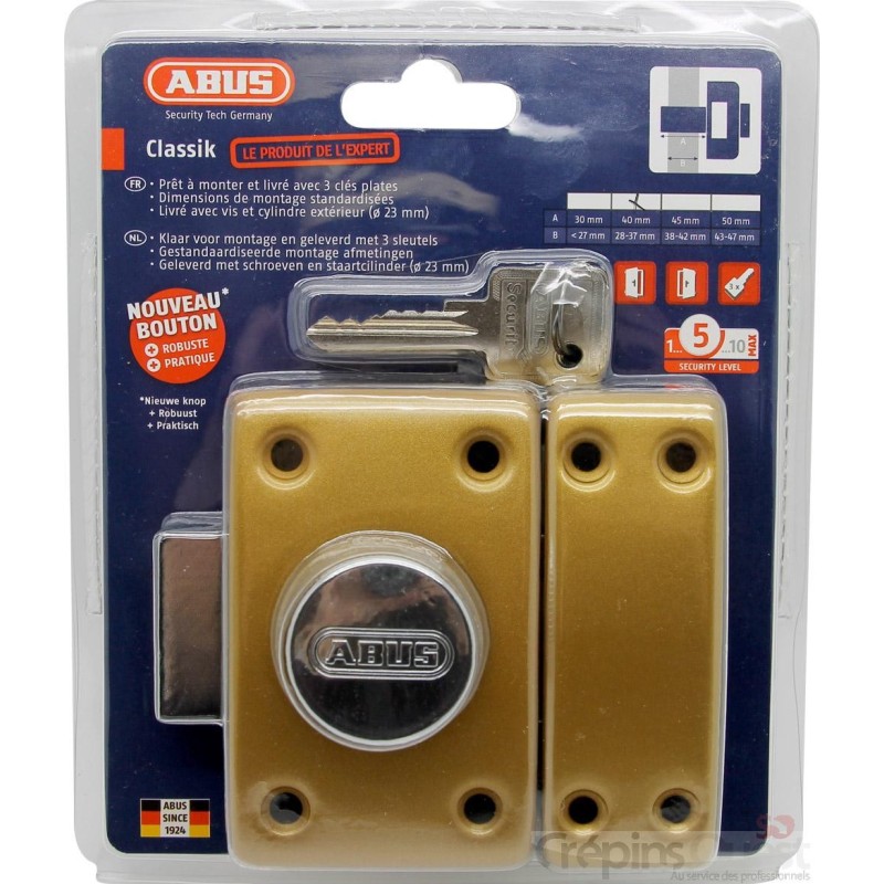 VERROU CLASSIK CB 40MM BRONZE