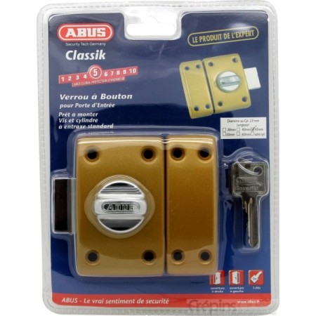 VERROU CLASSIK CB 45 MM BRONZE