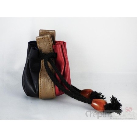 BOURSE AGNEAU A LACET