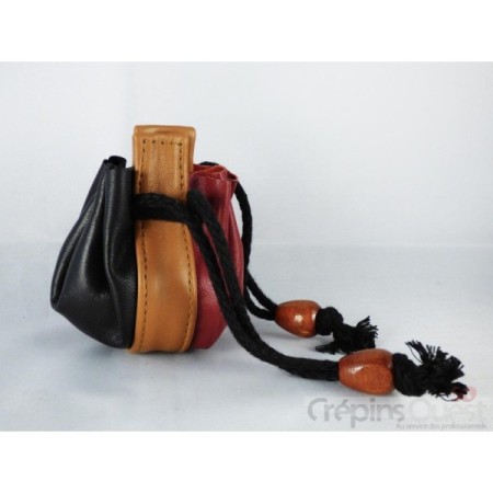 BOURSE AGNEAU A LACET