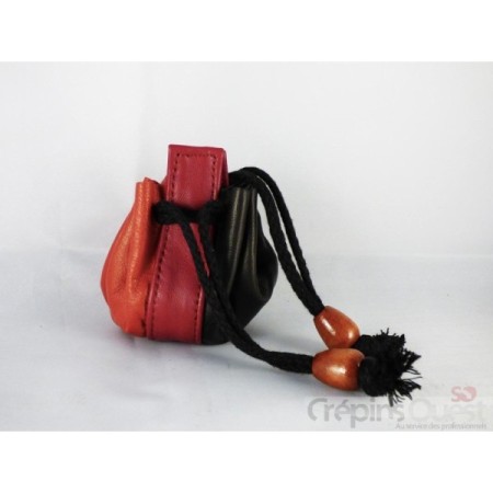 BOURSE AGNEAU A LACET