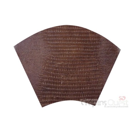 ENVELOPPE COULEUR TALON CUIR