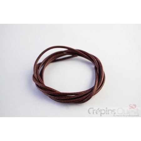 LACET CUIR ROND ( La Pre)