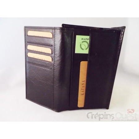 PORTEFEUILLE CUIR KATANA 353017