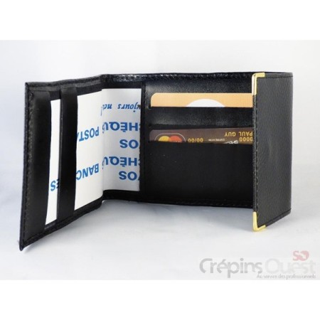 CHEQUIERS PLIANT CROUTE DE CUIR