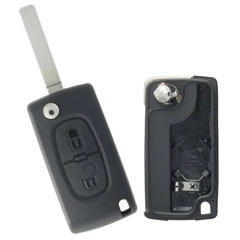 COQUE COMPATIBLE PEUGEOT/CITROEN 2 BOUTONS
