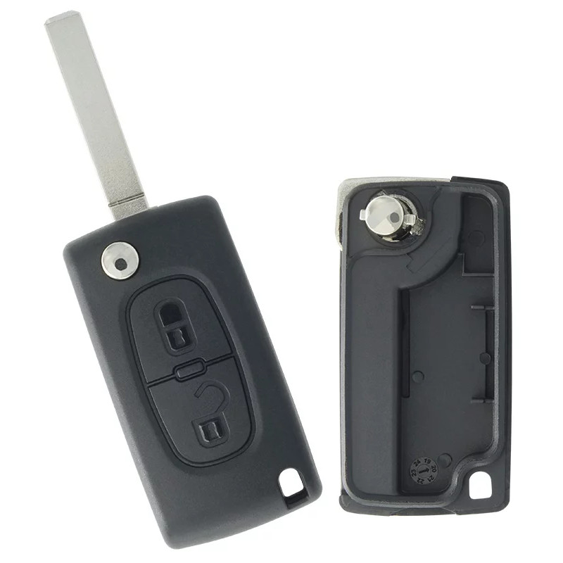 COQUE COMPATIBLE PEUGEOT CITROEN 2 BOUTONS