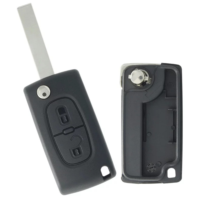 COQUE COMPATIBLE PEUGEOT/CITROEN 2 BOUTONS