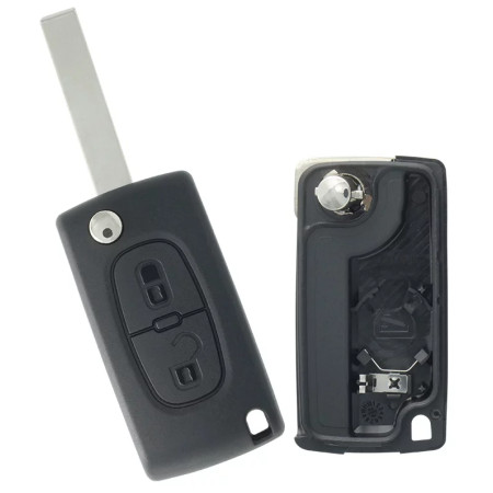 COQUE COMPATIBLE PEUGEOT/CITROEN 2 BOUTONS