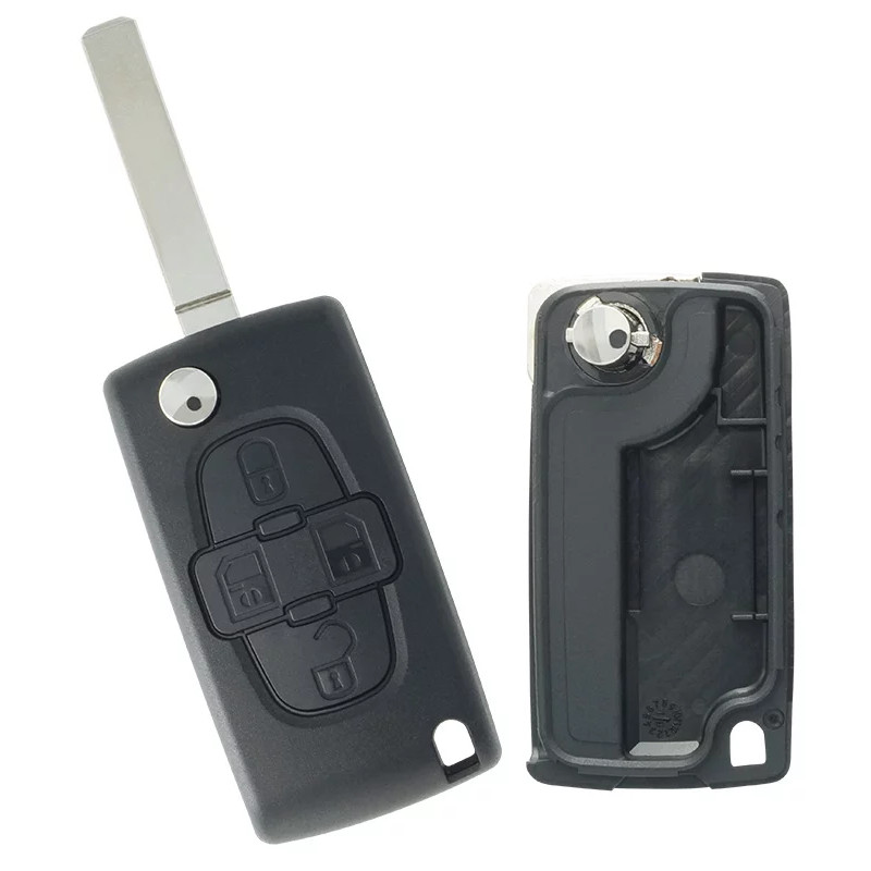 COQUE COMPATIBLE PEUGEOT/CITROEN 4 BOUTONS