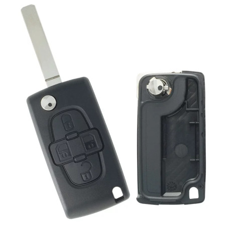 COQUE COMPATIBLE PEUGEOT/CITROEN 4 BOUTONS