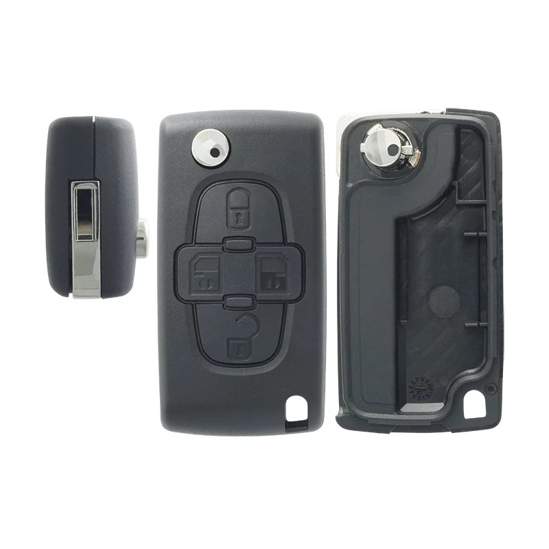 COQUE COMPATIBLE PEUGEOT/CITROEN 4 BOUTONS