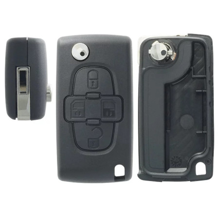 COQUE COMPATIBLE PEUGEOT/CITROEN 4 BOUTONS