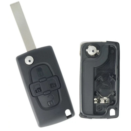 COQUE COMPATIBLE PEUGEOT/CITROEN 4 BOUTONS