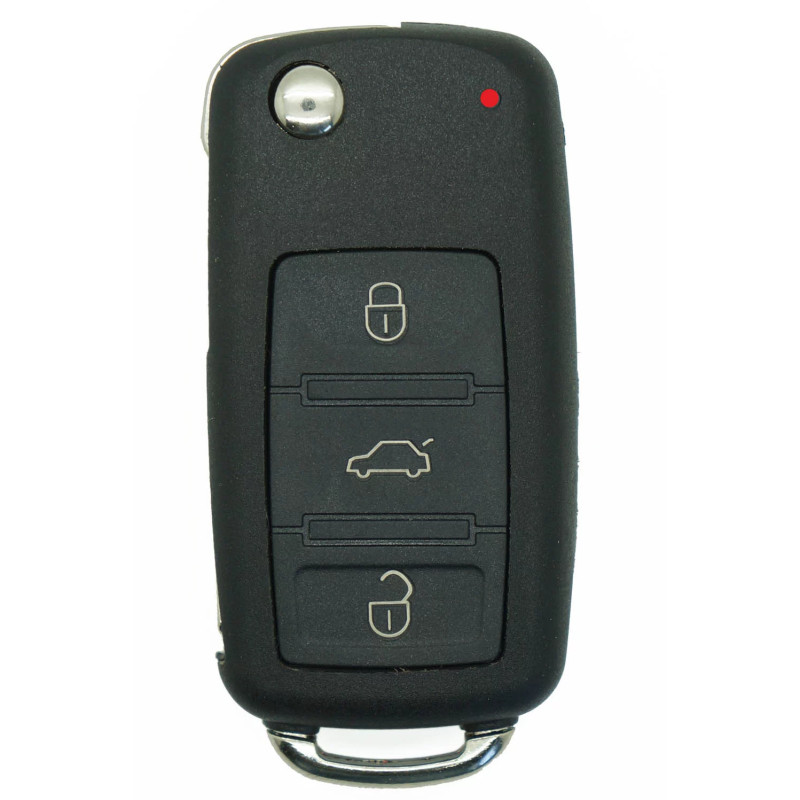 COQUE COMPATIBLE VOLKSWAGEN  3 BOUTONS