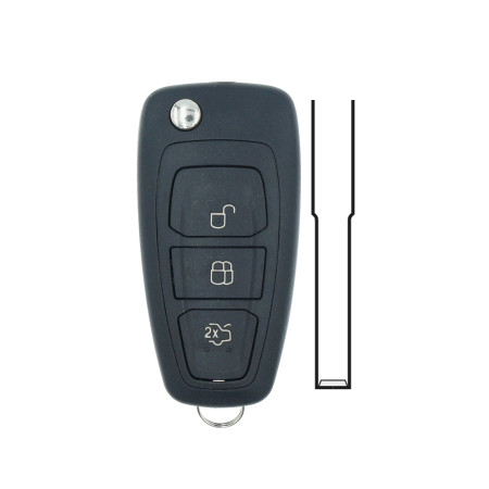 COQUE DE CLES 3 BOUTONS POUR FORD B -MAX