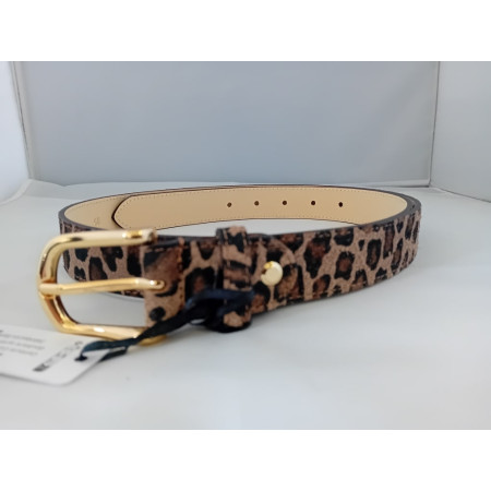 CEINTURE CUIR FEMME 2230 LEOPARD