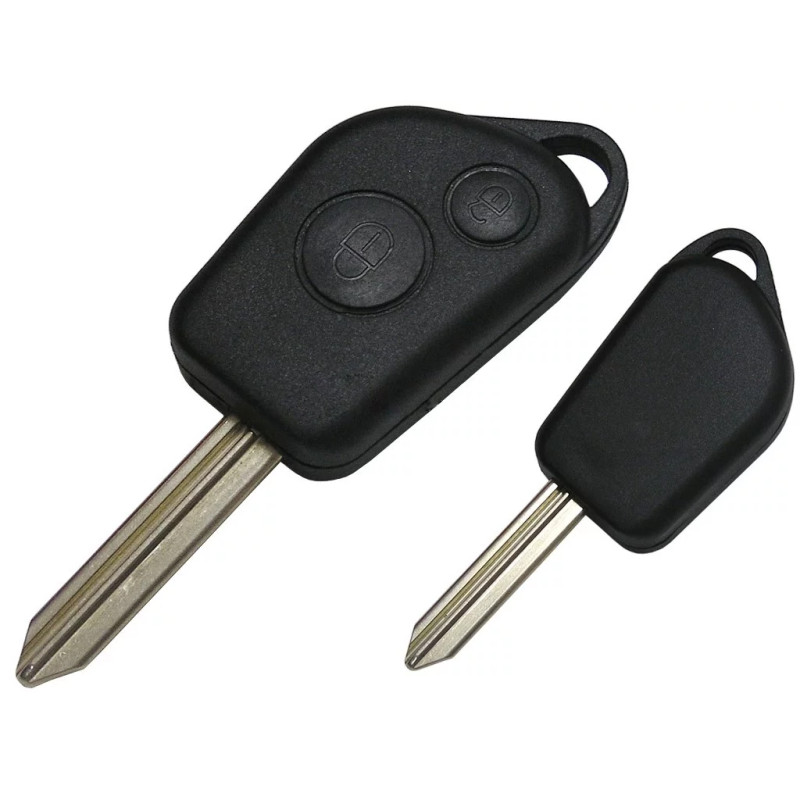 COQUE  COMPATIBLE PEUGEOT/CITROEN 2 BOUTONS