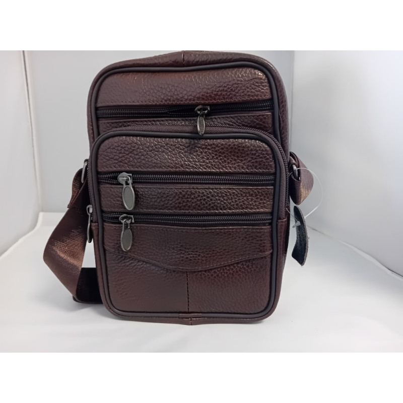 SACOCHE BANDOULIERE CUIR HOMME