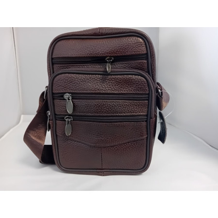 SACOCHE BANDOULIERE CUIR HOMME