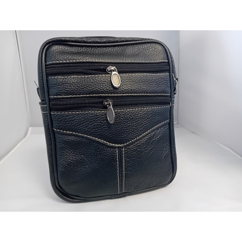 POCHETTE CUIR BANDOULIERE HOMME