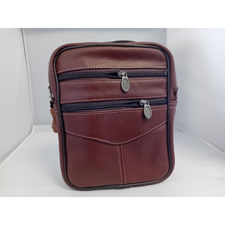 POCHETTE CUIR BANDOULIERE HOMME