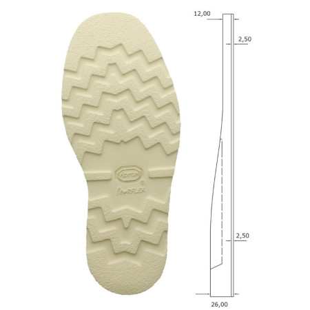 SEMELLE 4377 CRISTY MORFLEX