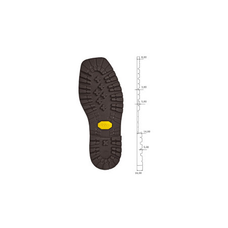 SEMELLE VIBRAM 1009 MARMOLADA
