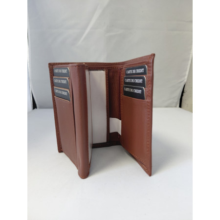 PORTEFEUILLE CUIR COTIDI 3802