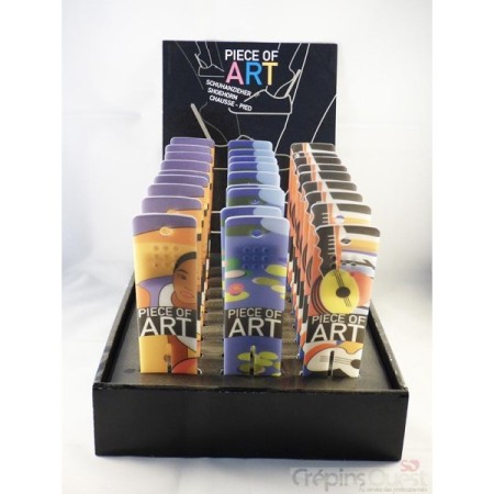 CHAUSSE PIED PIECE OF ART - PRESENTOIR 27 PCES