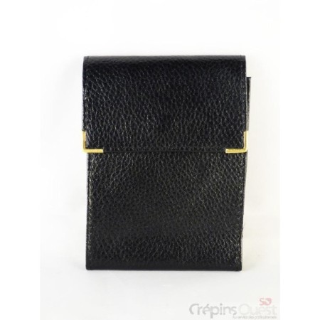 CHEQUIERS PLIANT CROUTE DE CUIR