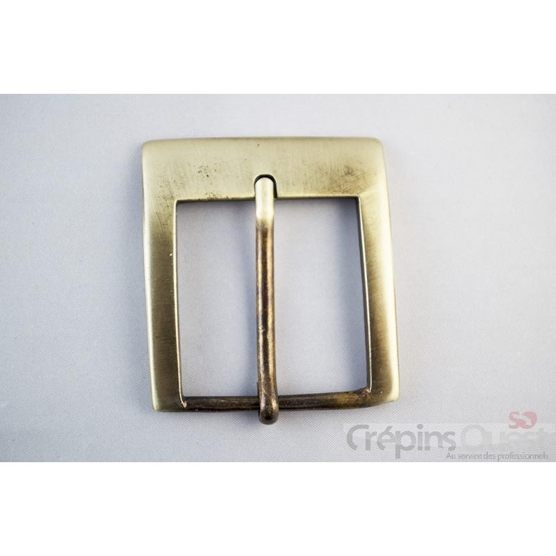 BOUCLE CEINTURE CARREE 40mm Bronze