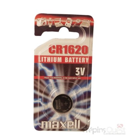 PILES CR1620 16,0 x 2,0 mm 68mAH